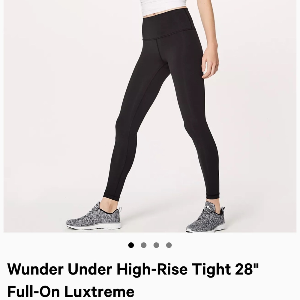 Lululemon Wunder Under Tight 28”